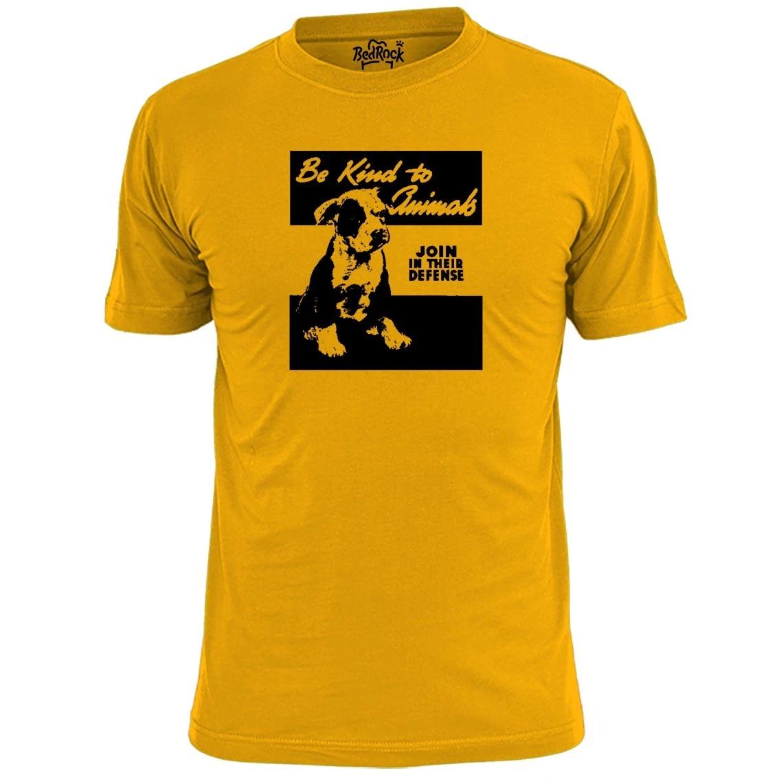 Mens Be Kind To Animals T shirt Animal welfare S