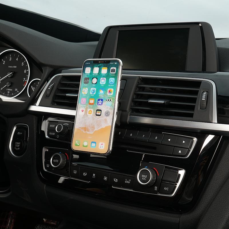 Magnetischer Handyhalter für das Auto GPS-Halter Handy-Halterung Clip für BMW 3er 4er Serie F30 F31 F32 F33 F34 F35 F36 2013-2019