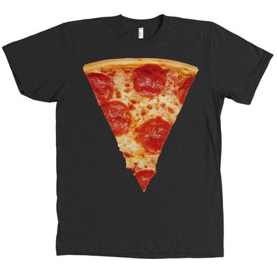 Giant Pepperoni Pizza Slice Bella + Canvas  Funny MANY COLORS - NEW Unisex T-Shirt