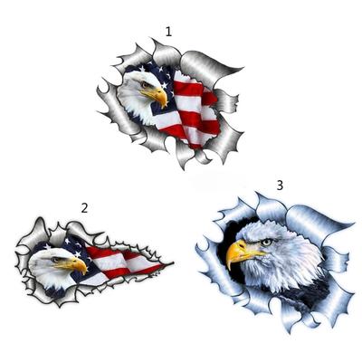 Cool Vehicle Auto Sticker Eagle Emblem Labeling Decal Sticker Window for Cars Tr
