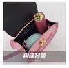 Small Shoulder Bag Cute Coin Key Earphone Case 2025 Summer New Mirror Lipstick Purse Mini Pu Crossbody Bag for Girls Kids