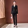 Women's Petite Professional Blazer Suit Set