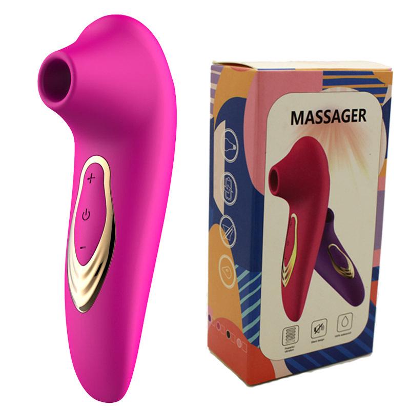 Rose 5-Mode Silent Suction Vibrator for Women - Instant Orgasm & Self-Pleasure