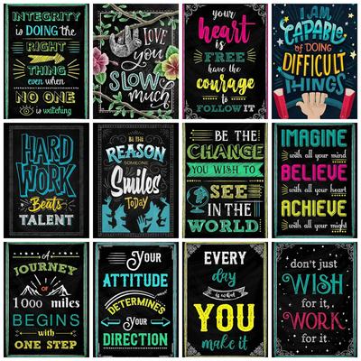 Diamond Painting Kit Text Landscape Full Square Round Embroidery Mosaic Blackboard Handmade Home Decor