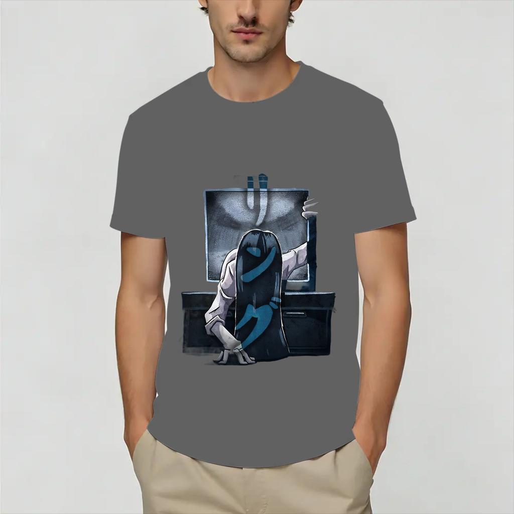 Oversized Tshirt Summer Rings Fashion Tshirts Pure Cotton Tee Shirt For Unisexs Y2k Casual Hot Sale Short Sleeve Clothes