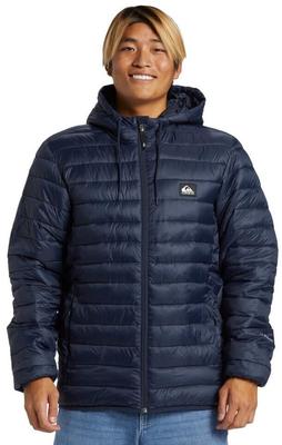Winter Jacket Quiksilver SCALY HOOD Dark Blue