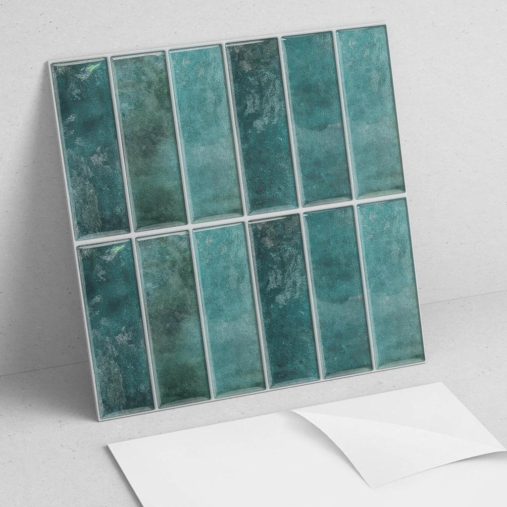 Paczka Kafelków Winylowych Samoprzylepnych Szykowne Prostokątne Płytki 20X20X20 Cm