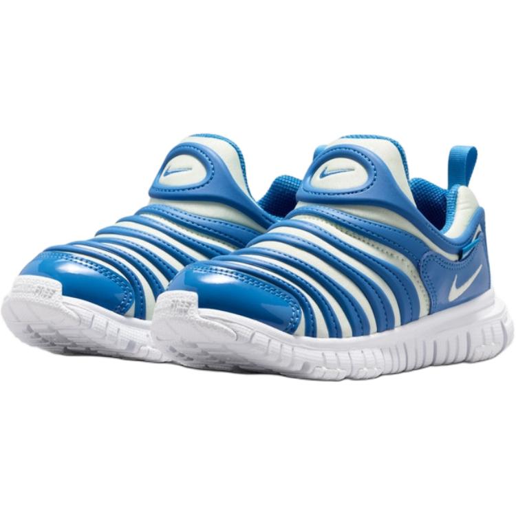 Nike Dynamo Free Low Top Kids Lifestyle Shoes Blue Children Aged 3 7 Years Old 343738-448