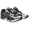 New Asics GEL Nimbus 10.1 Cushioned Slip Resistant Abrasion Resistant Low Top Running Shoes Unisex Silver Black 1203A543-003
