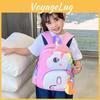 Charming Animal Print Dinosaur Backpack For Boys And Girls Soft Polyester Lining