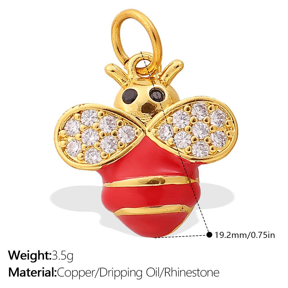 Cartoon Color Oil Drop Pendant Accessories Cute And Diverse Ice Cream Flower Diy Earrings Pendant