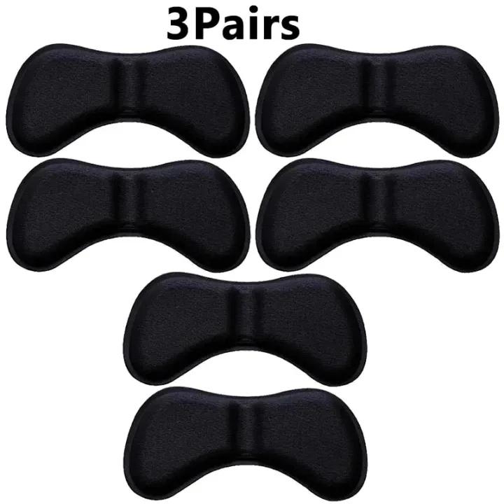 6Pairs Heel Insoles Patch Pain Relief Anti-wear Cushion Pads Feet Care Heel Protector Adhesive Back Sticker Shoes Insert Insole