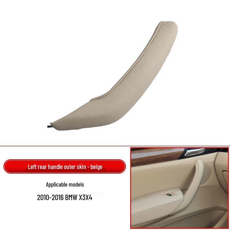 Enhanced BMW X3 Door Handle Inner Cover & X4 Armrest Storage Box with Improved Material & Non-Sticky Finish.