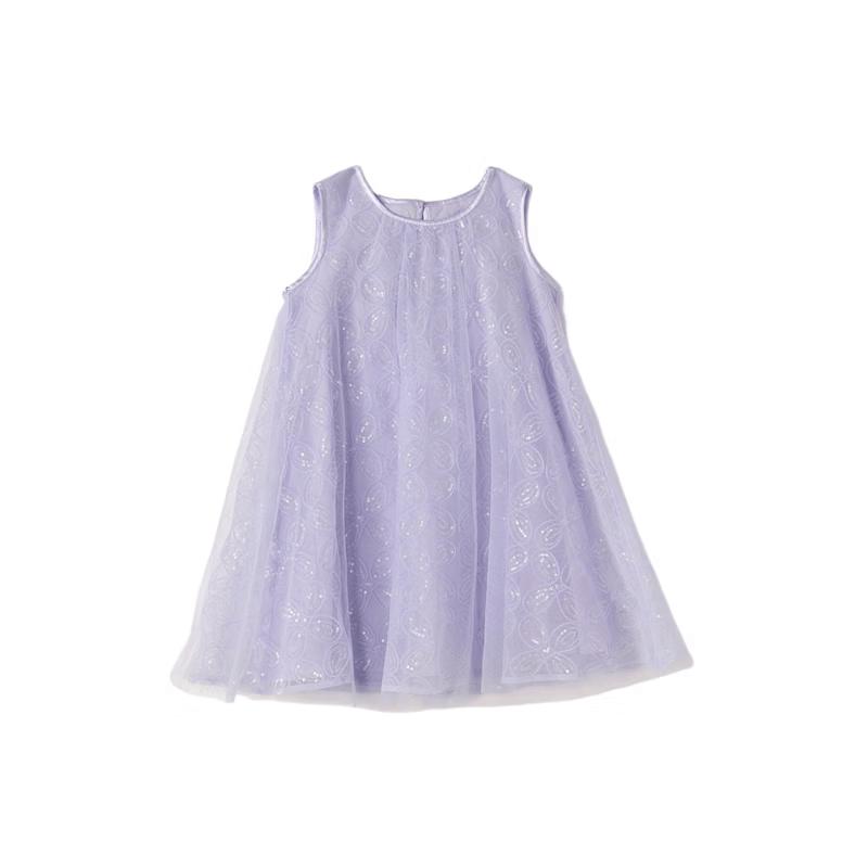 Deesha 2026 Summer Girls A-line Sleeveless Princess Dress 100