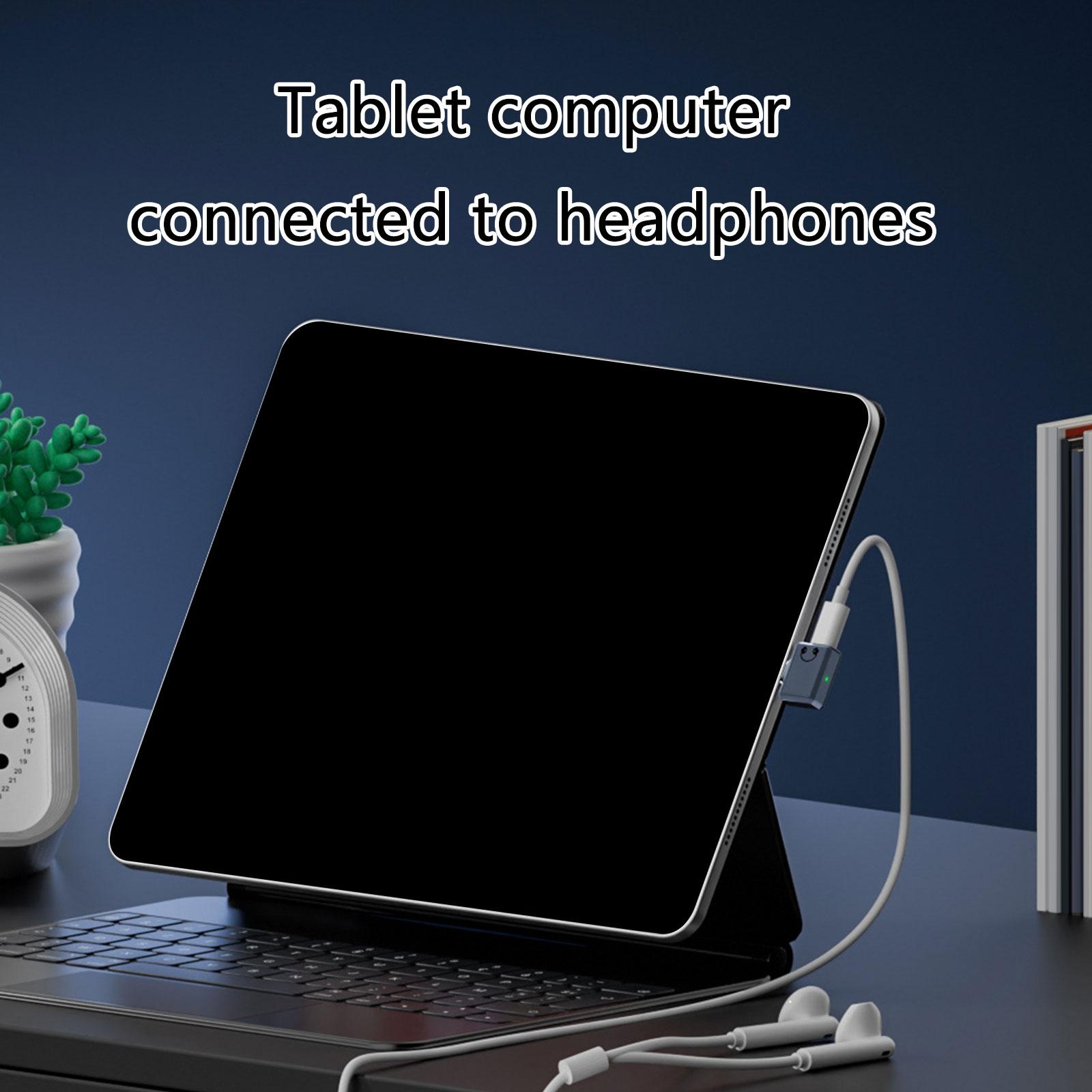 

Type C to 8Pin Earphone Adapter Type C to 8Pin Headphone Converters for Phone 15 Series and Pad білий
