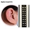 20 Patches Pentagram Ear Acupuncture Auricular Ear Stickers Rhinestone Massage Ear Point Pressure Patch Auriculotherapy