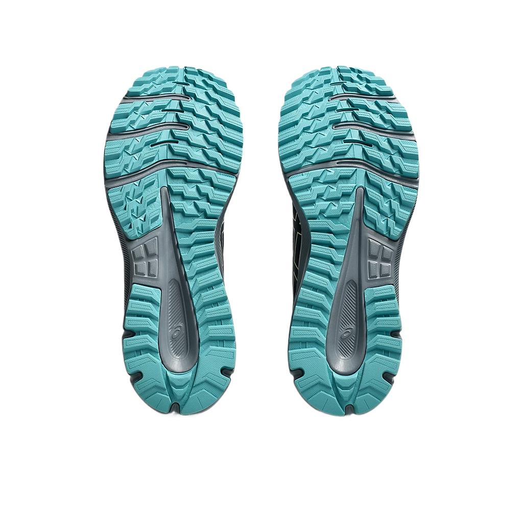 New Asics Trail Scout 3 Shock Absorbers Low Top Running Shoes Men's Blue Black 1011B700-404