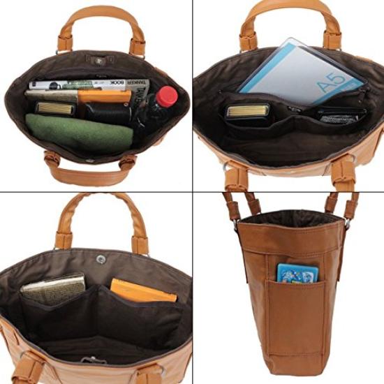 Porter Freestyle Horizontal Tote Bag (Brown) 707-07172