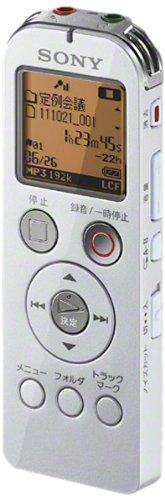 

SONY стерео IC диктофон UX523F с FM-тюнером 4 ГБ белый ICD-UX523F/W