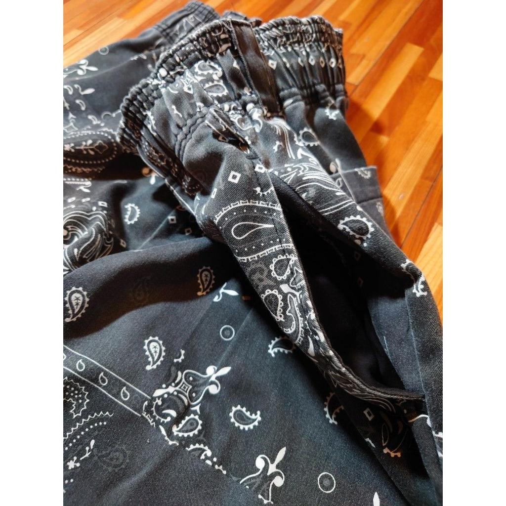Used FREAK'S STORE Bandana Pattern Easy Pants M Size Paisley / Painter Jogger Work