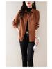 Women's Retro Hong Kong-Style Brushed Long Sleeve Shirt - New 2022 Autumn Layered Top