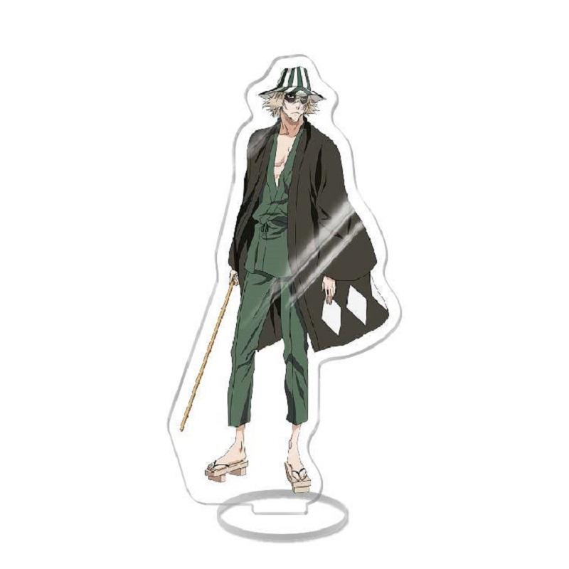 Hot Anime Bleach Figure Kurosaki Ichigo Urahara Kisuke Aizen Sousuke Cosplay Acrylic Stand Model Plate Desk Decor Standing Sign