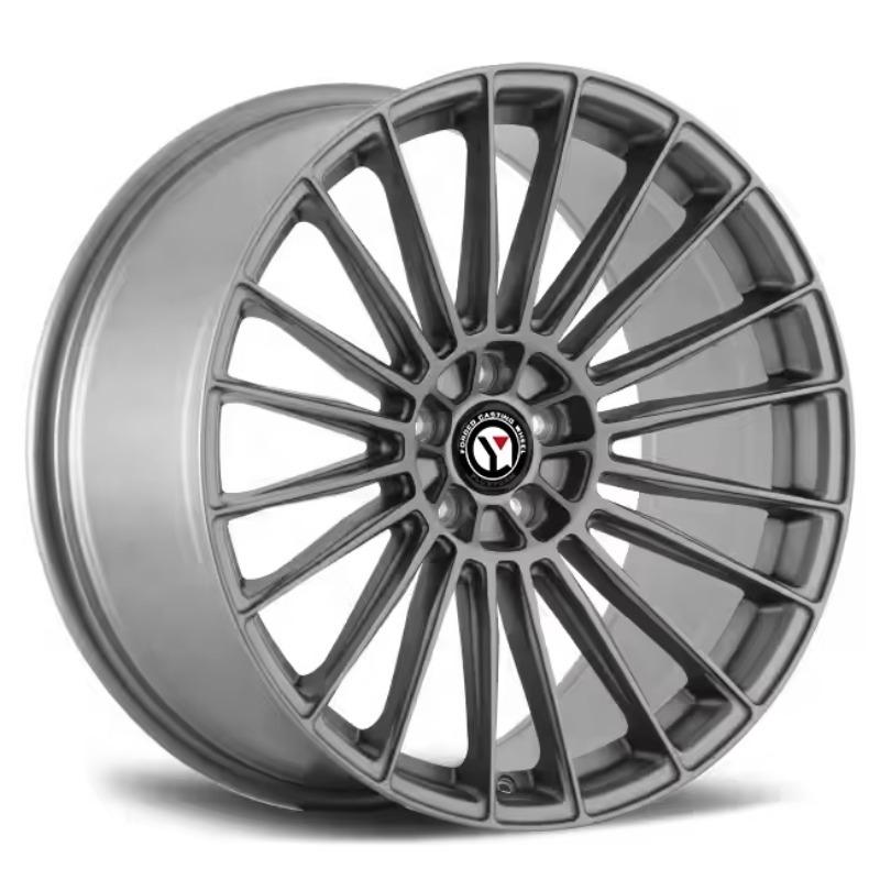 YQ New Model 18*8j 18*9j Staggered 5 Holes PCD 100 120 108 114.3 112 Froming Cast Wheels For Aftermarket 19 Inch 20 Inch