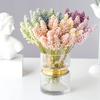 12 STÜCKE Multi Farbige Simulierte Getreideähren Ländliche Dekoration Ornamente Vase Gefälschte Blumen Hochzeitsstrauß Simulierte Blume Vase Dekor