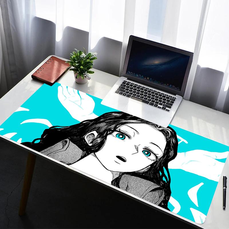 Mouse Pad Laptop Rubber Extended Desktop Mat Computer Gamer HD Mousepad PC Gaming Accessories One Piece Nico Robin Keyboard Pad