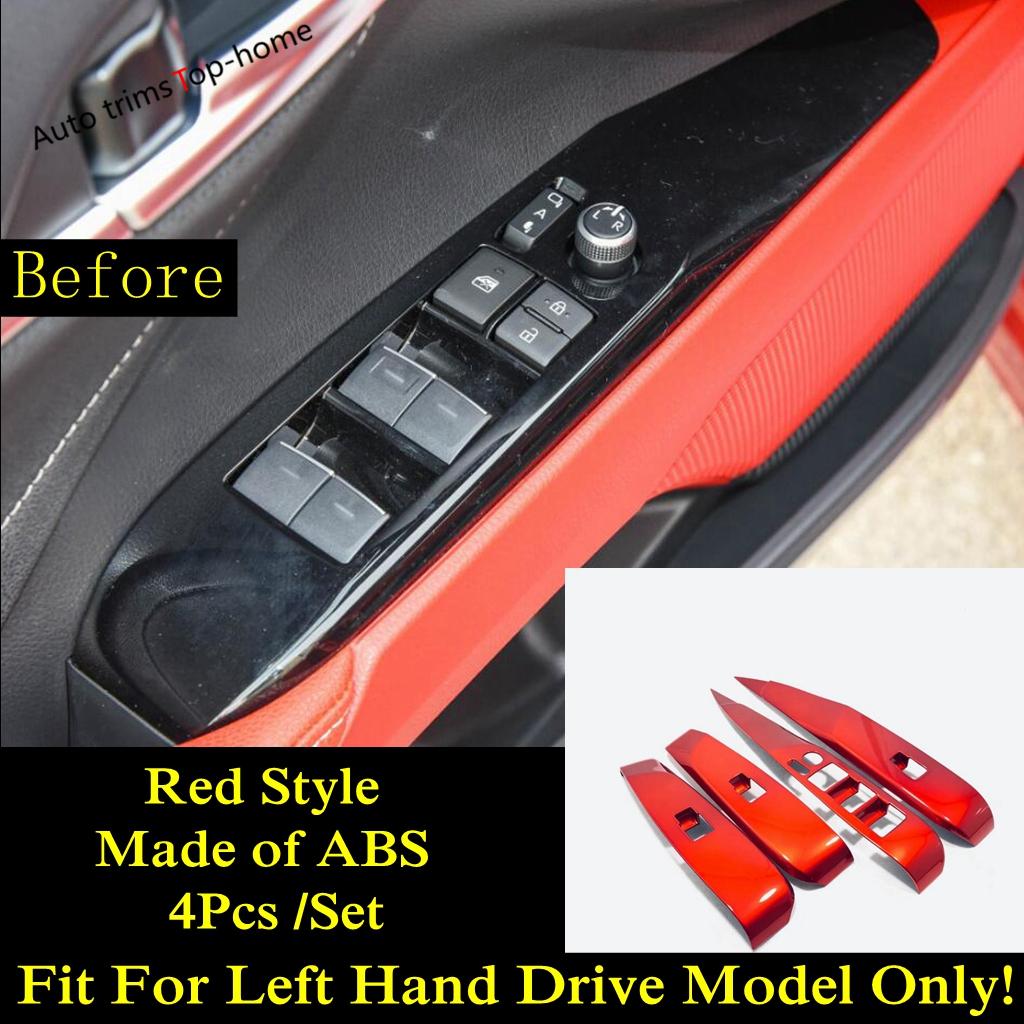 Gear Panel / Window Lift / Head Light Lamp / Pillar A Frame Cover Trim For Toyota Camry 2018 - ABS Accessories Interior Kit