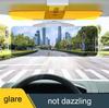 Two-In-One Car Sun Visor Polarized Sun Visor Transparent Anti-Glare Adjustable Suitable For Both Day And Night Adjustable Windsh