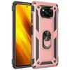 Applicable To Xiaomi POCO X3 Magnetic Bracket Protective Case Redmi Note14pro Ring Anti-drop Mobile Phone Case
