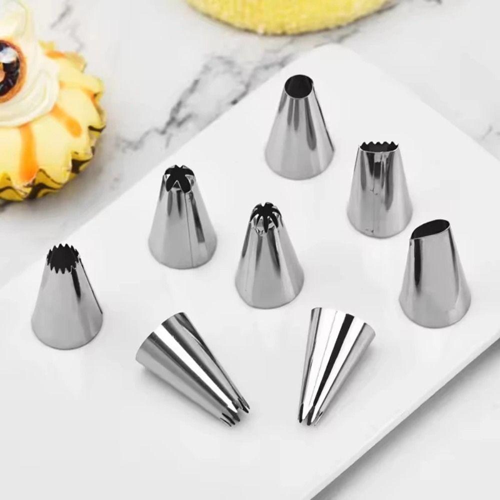 Kuchen Dekorieren Kuchen Dekoration Spitze Edelstahl Backwerkzeug Neue Cremetüllen