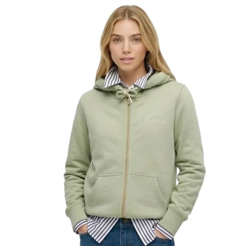 Superdry Grün Kapuzenjacke Essential Logo Hb - Bild 2