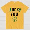 Lucky You Cotton Summer Casual Cool Loose T-Shirt