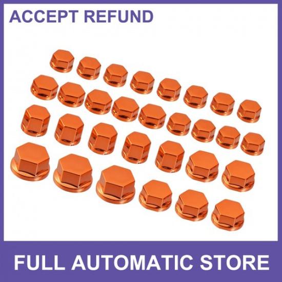 

1 Set Screw Cap Motorcycle Motorbike Screw Nut Bolt Cover for Kawasaki