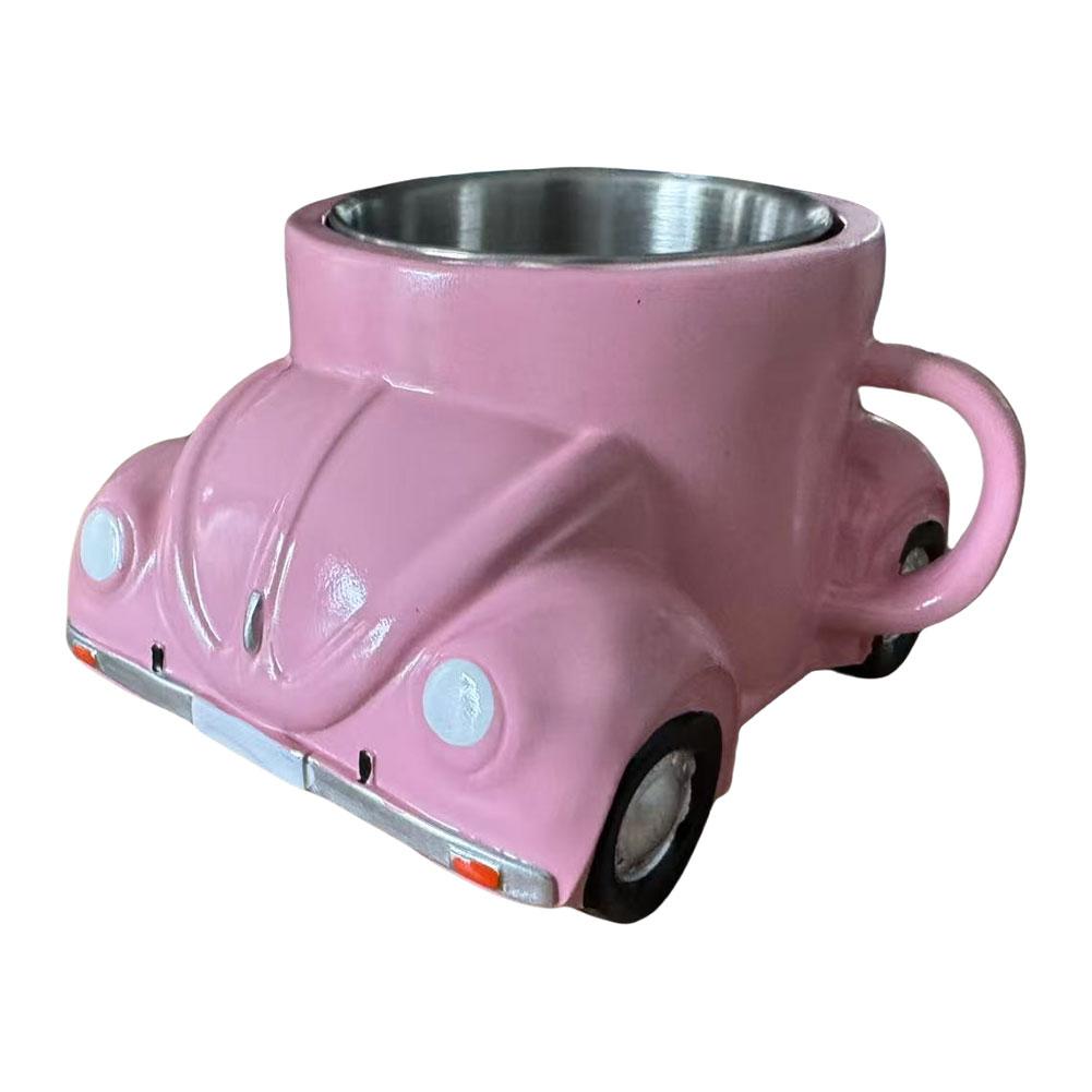 150ml Car Shaped Coffee Mug Stainless Steel Car Lovers Coffee Cup Novelty Drinkware For Men Boyfriend Dad Gifts