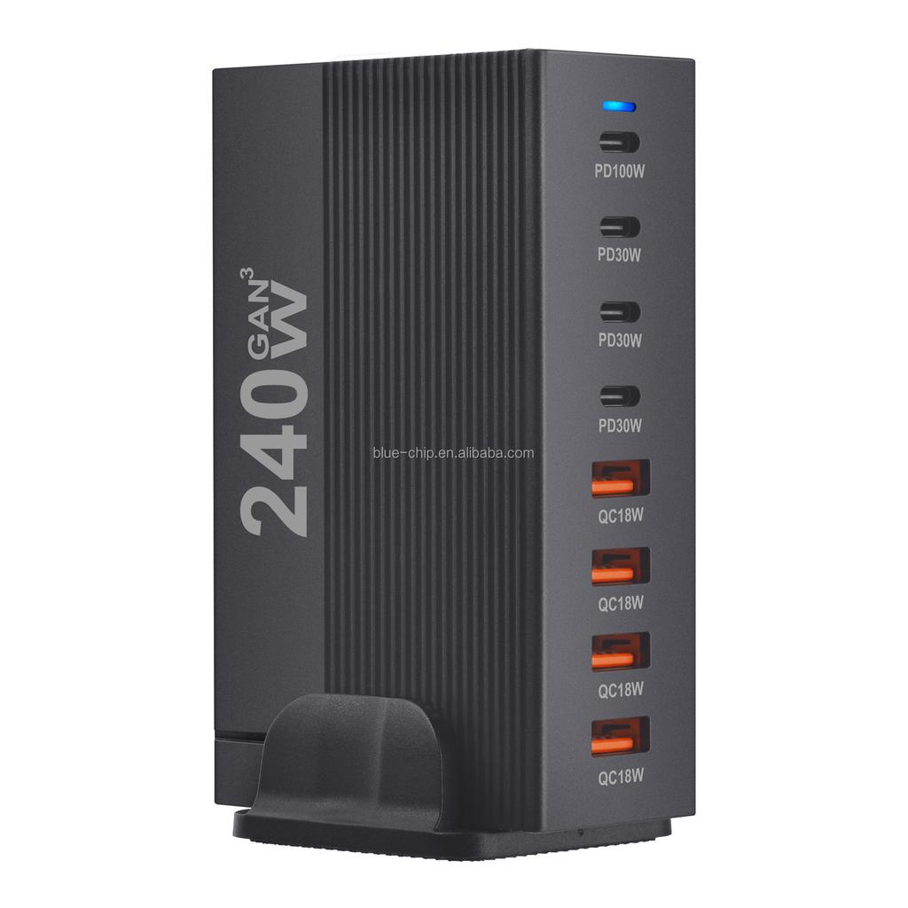 Multifunktion Mobil Best Selling Multi Power Block Adapter USB Typ C Günstig Großhandel Gan 240 Watt Schnell Handy Wandladegerät