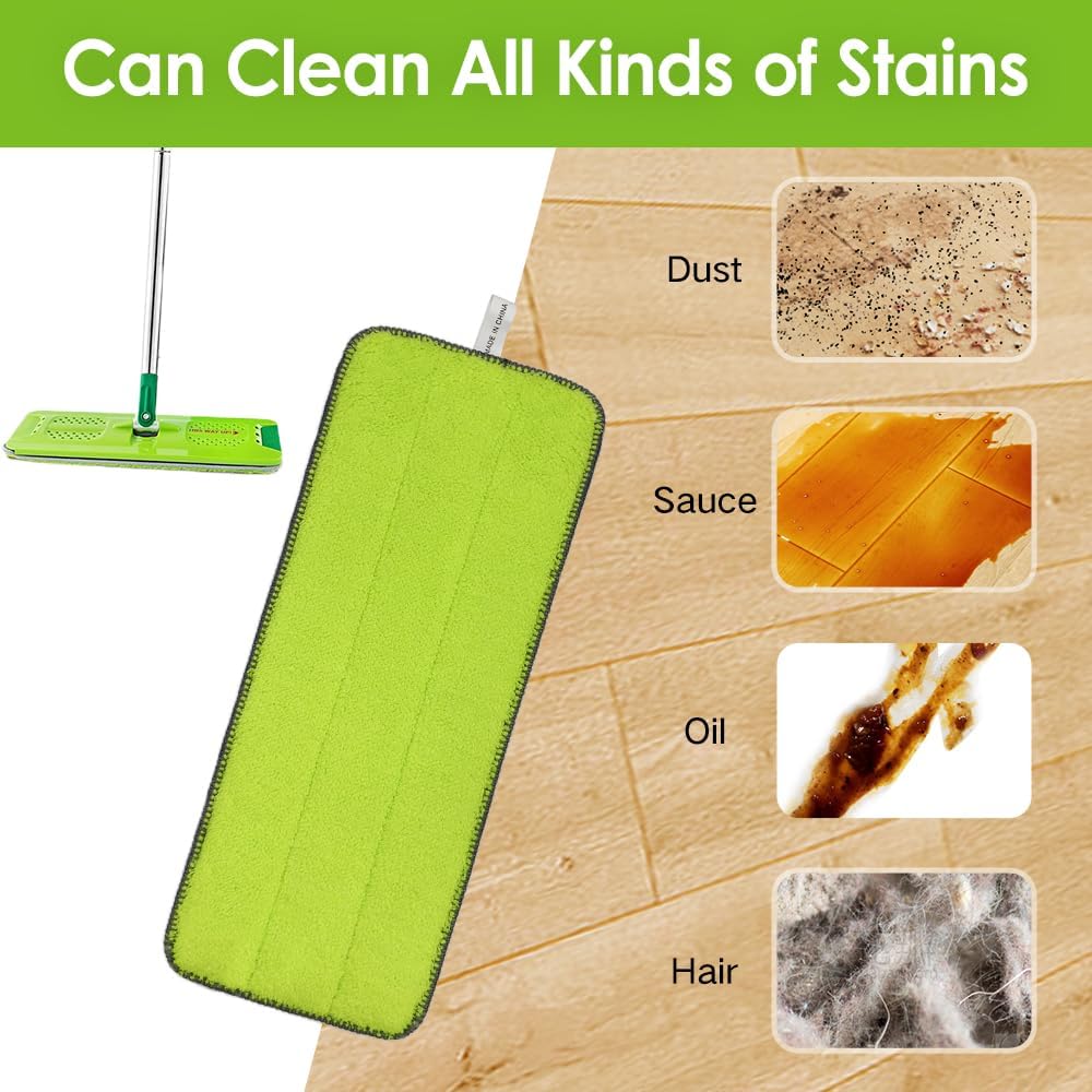 

Насадки для швабры Libman Rinse n Wring и ведра - 13 x 5 Многоцелевая салфетка из микрофибры, 6 штук Улучшенные сменные насадки Многоразовые плоские