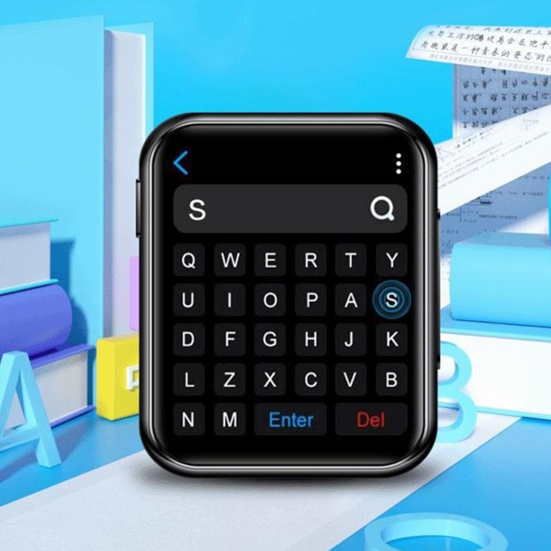 MP3 Music Player with Bluetooth-compatible Full Touchable Screen Loudspeaker Recorder Camera Video Player Calculator