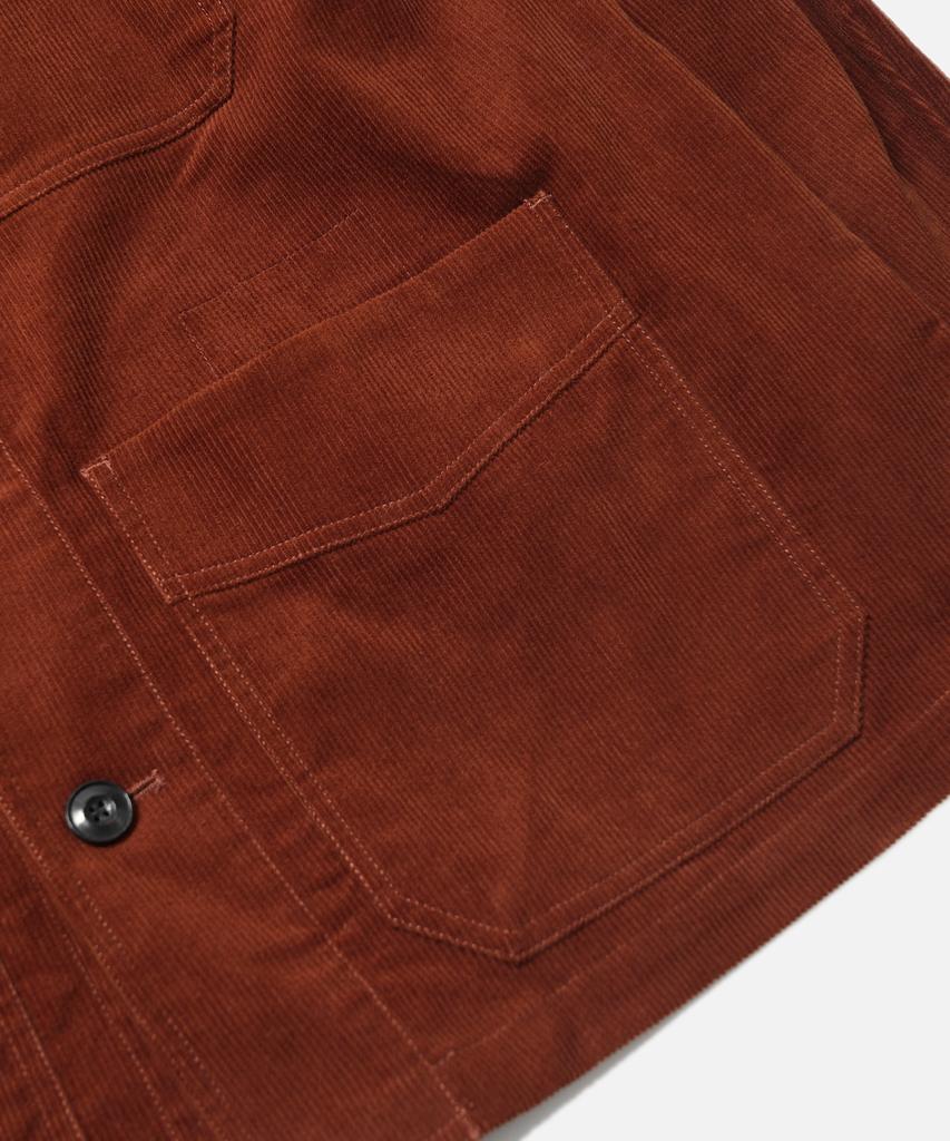 Frizmworks Corduroy French Work Jacket _ Brick