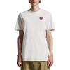 Moncler Logo Print Straight Cut Crew Neck Short Sleeve T-Shirt Men Tops White I20918C000418390T034