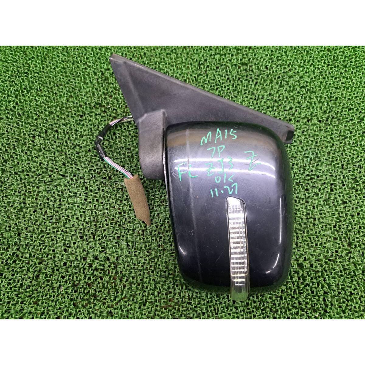 1127 Suzuki Solio MA15S Genuine Turn Signal Door Mirror Left Side Mirror Passenger Side Left Side 7P Operation Confirmed OK ZJ3/Black