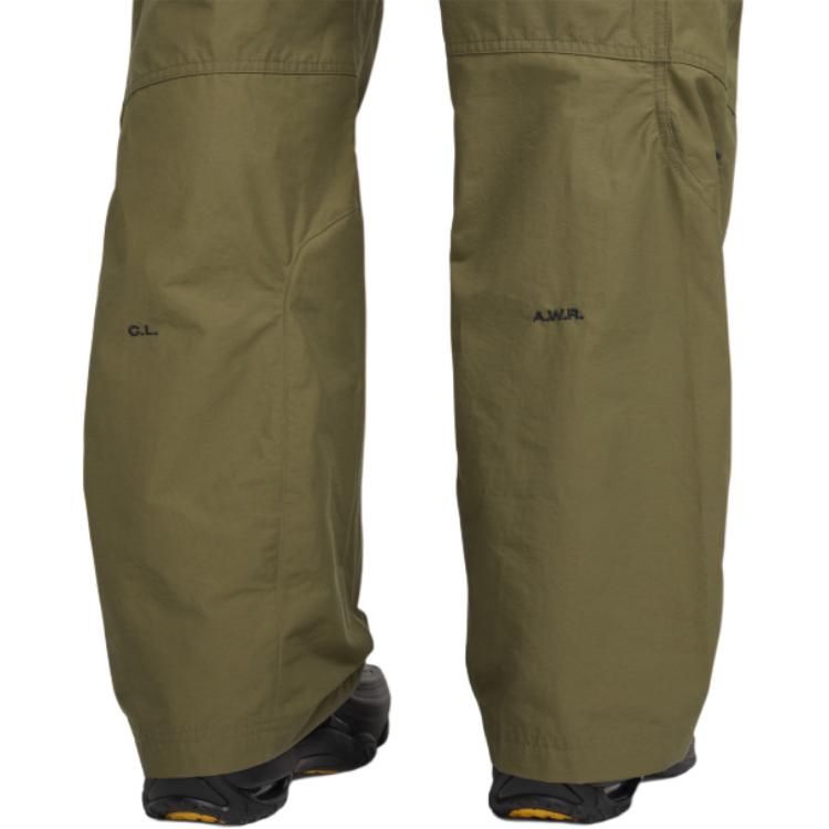 Nike Nocta Opal Comfortable Versatile Fashion Cargo Pants Men Pants Medium-Olive FZ0911-222