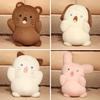 Cute Cute Animal Rabbit Cat Pillow Plush Toy Doll Bear Doll Girl Accompany Doll