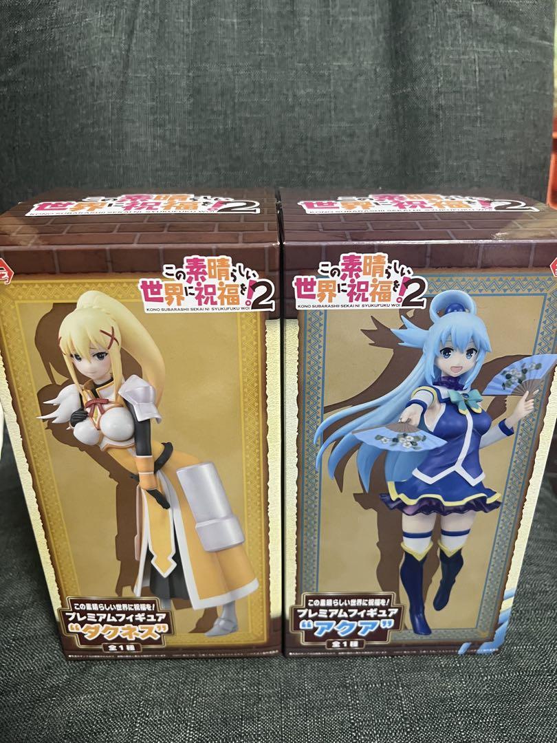 

[USED] KonoSuba: God s Blessing on this Wonderful World! 2 Aqua and Darkness Figures