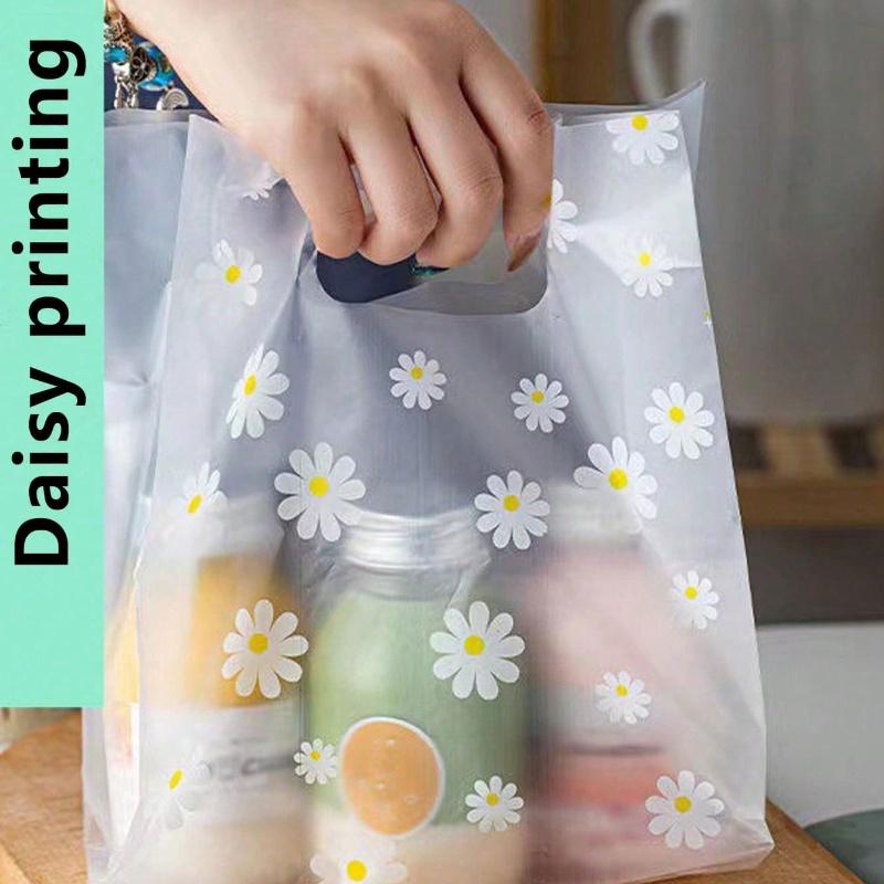 Daisy Goodie Bag, Thank You Bag, Gift Bag, Spring/Summer Daisy Flower Gift Bag Bulk, Party, Shower, Wedding, Birthday Decorations and Supplies