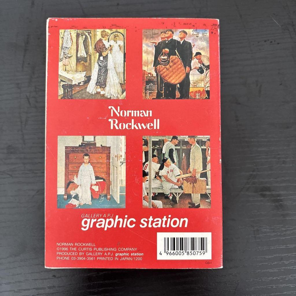 [USED] Norman Rockwell Postcard Collection 100 Sheets