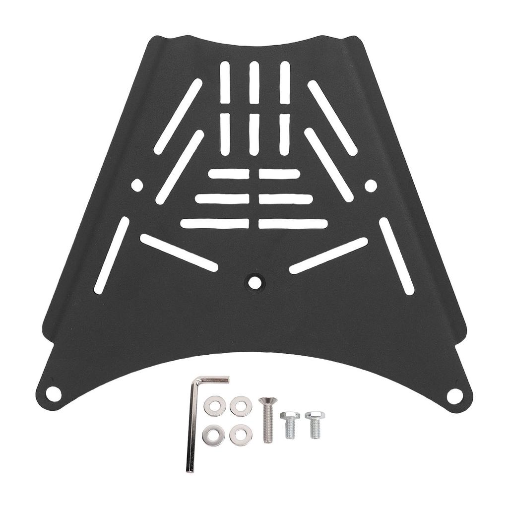 Motorcycle Rear Luggage Rack Support Shelf Stainless Steel Top Case Extender Plate Tail Rack Replacement for Zontes
