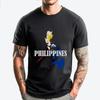 Philippinen Flagge Stolze Filipina Philippinische Wurzeln Philippinen T-Shirts Für Männer Vintage T-Shirts Familie